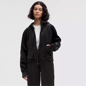 Lululemon Scuba Oversized Full Zip Hoodie Velvet